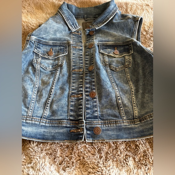 Torrid Blue Denim Vest - Picture 4 of 8